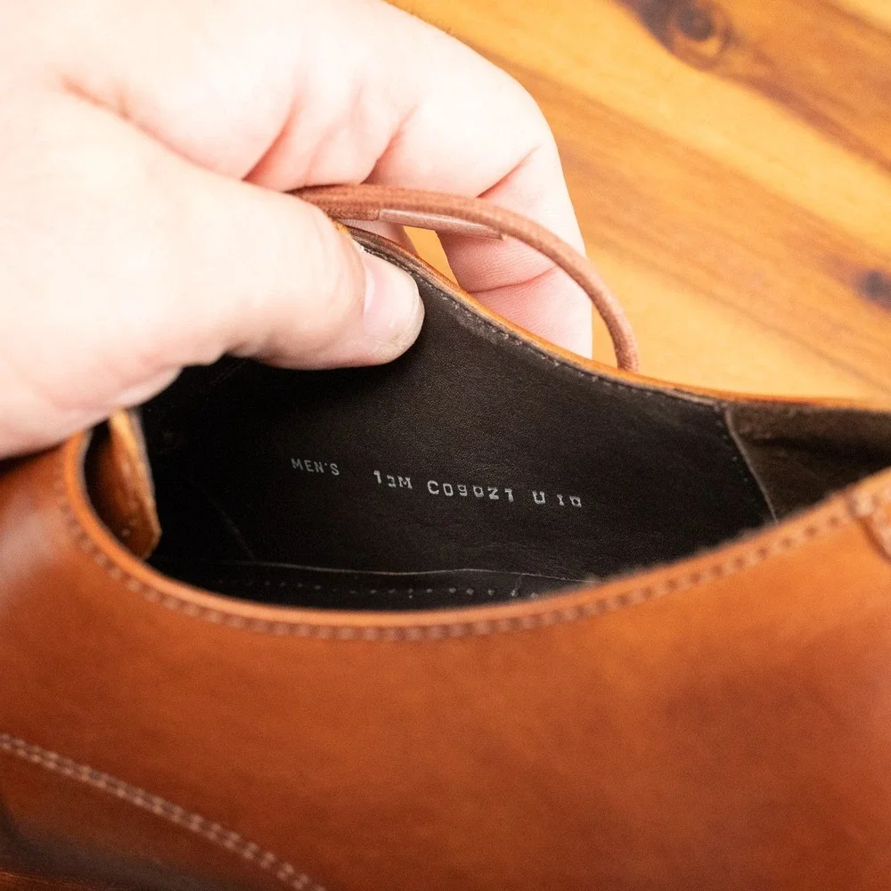 Cole Haan Men's Brown Leather Vintage Oxford Dress Shoes Size 13M #5713141 EUC
